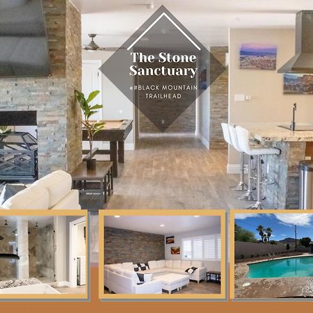Lux Private Home - Pool, Billiards, 8 Smart Tvs, Board Games, Cotton Bedding - The Stone Sanctuary At Mccullough Hills Trailhead Las Vegas Luaran gambar