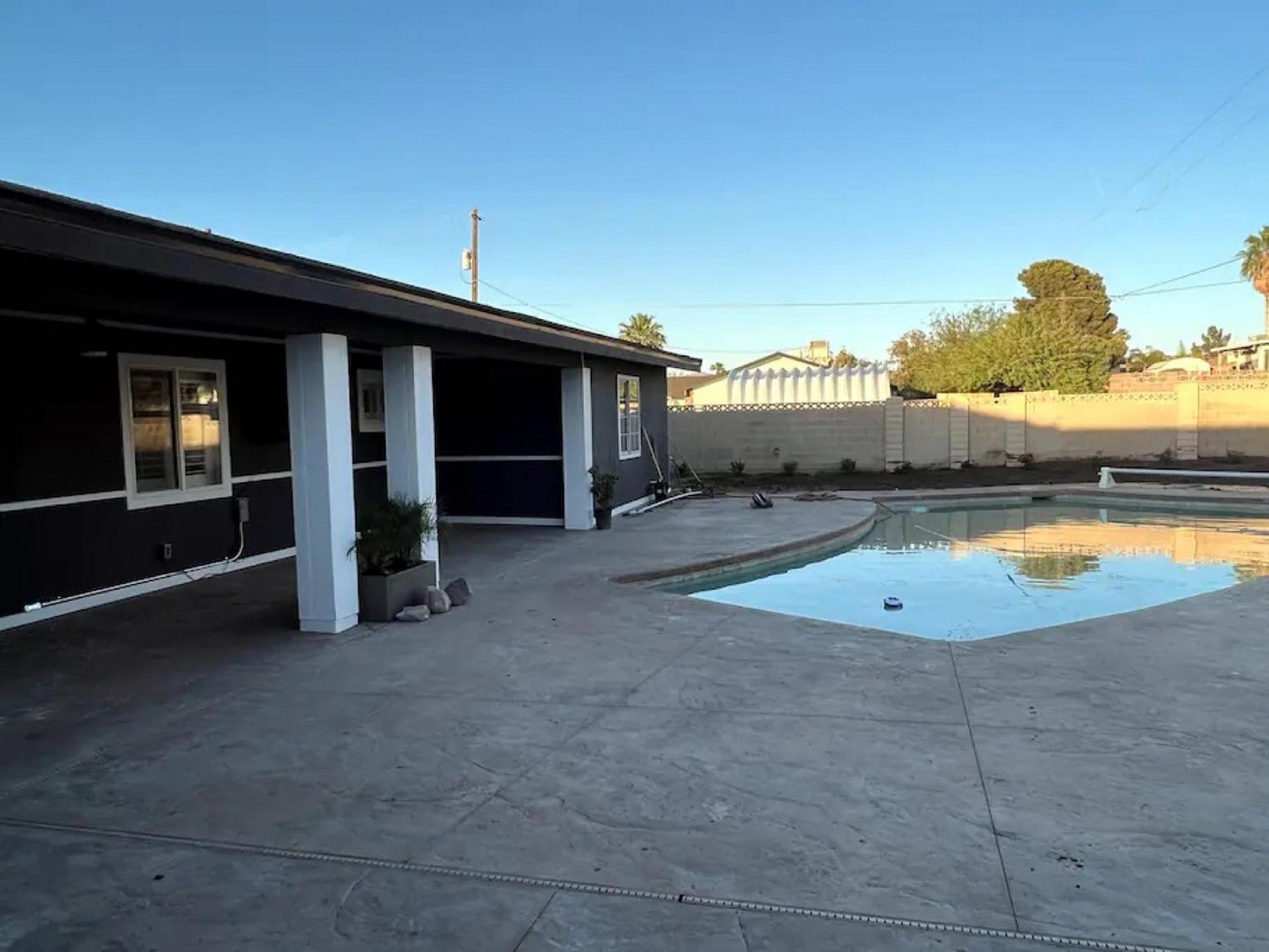 Lux Private Home - Pool, Billiards, 8 Smart Tvs, Board Games, Cotton Bedding - The Stone Sanctuary At Mccullough Hills Trailhead Las Vegas Luaran gambar